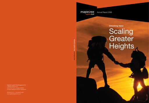 Thumbnail Mapletree Logistics Trust Annual Report 2006
