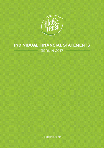 Thumbnail HelloFresh Financial Statement 2017