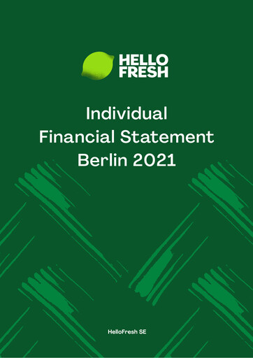 Thumbnail HelloFresh Financial Statement 2021