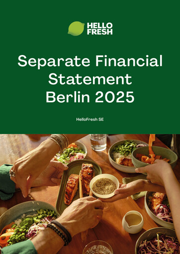 Thumbnail HelloFresh Financial Statement 2025