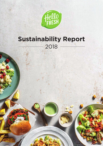 Thumbnail HelloFresh Sustainability Report 2018