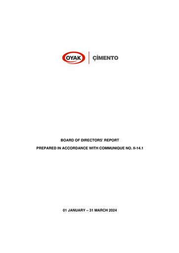 Thumbnail OYAK Çimento Quarterly Report 2024-q1
