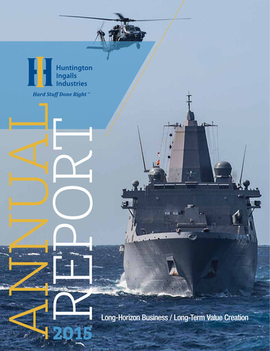 Thumbnail Huntington Ingalls Industries
 Annual Report 2015