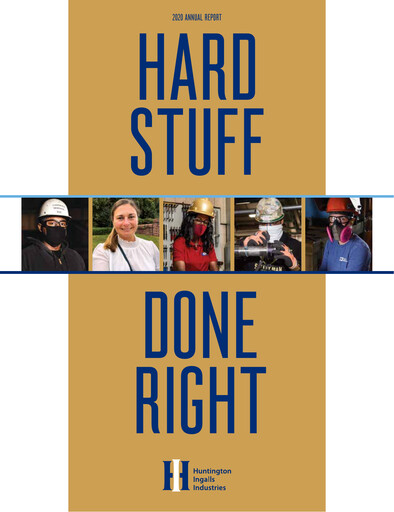 Thumbnail Huntington Ingalls Industries
 Annual Report 2020