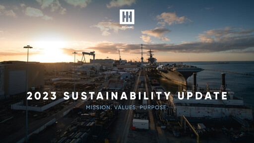 Thumbnail Huntington Ingalls Industries
 Sustainability Report 2022