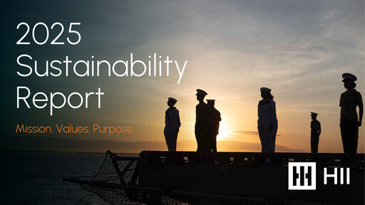 Thumbnail Huntington Ingalls Industries
 Sustainability Report 2024