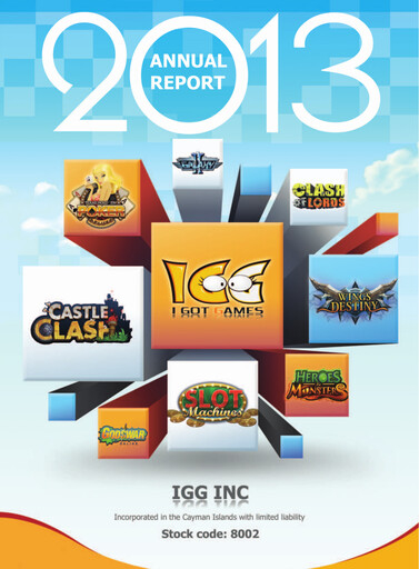Thumbnail IGG Inc Annual Report 2013