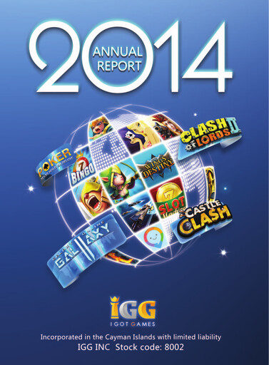 Thumbnail IGG Inc Annual Report 2014