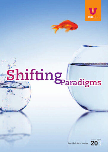 Thumbnail Balaji Telefilms
 Annual Report 2010-2011