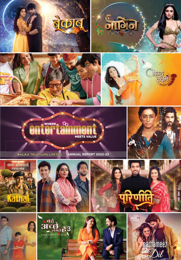 Thumbnail Balaji Telefilms
 Annual Report 2022-2023