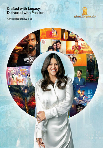Thumbnail Balaji Telefilms
 Annual Report 2024-2025