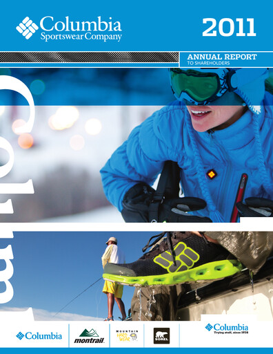Thumbnail Columbia Sportswear
 Annual Report 2011