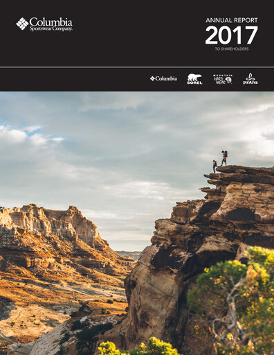 Thumbnail Columbia Sportswear
 Annual Report 2017