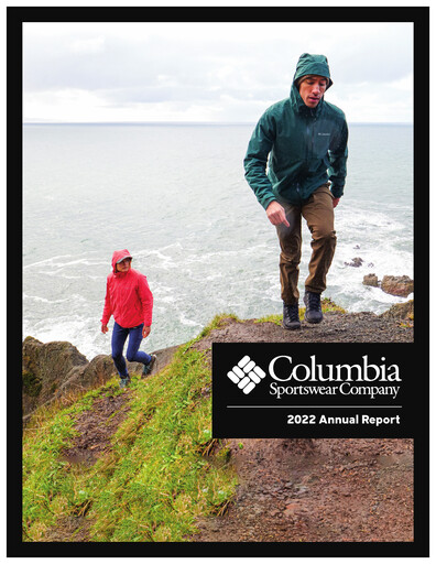 Thumbnail Columbia Sportswear
 Annual Report 2022