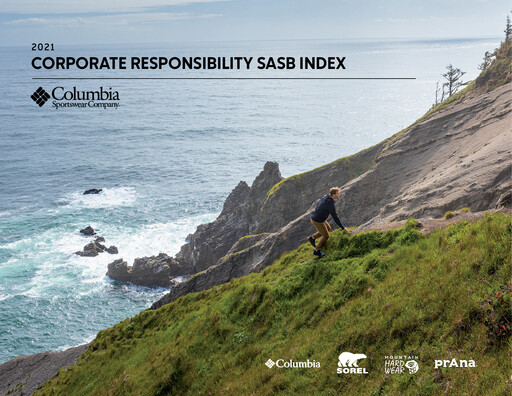 Thumbnail Columbia Sportswear
 ESG Report 2021