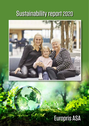 Thumbnail Europris Sustainability Report 2020