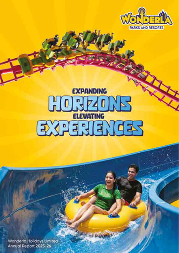 Thumbnail Wonderla Holidays Annual Report 2025-2026
