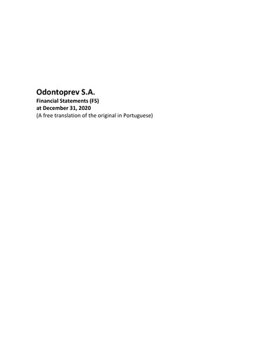 Thumbnail OdontoPrev Financial Statement 2020