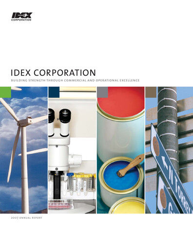 Thumbnail IDEX Annual Report 2007