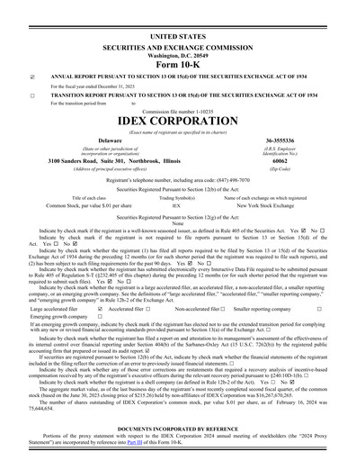 Thumbnail IDEX Annual Report 2023