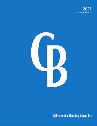 Thumbnail Columbia Banking System Annual Report 2021
