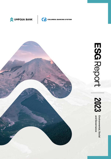 Thumbnail Columbia Banking System ESG Report 2023