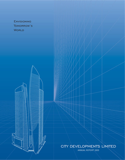 Thumbnail City Developments Annual Report 2003