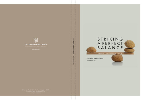 Thumbnail City Developments Annual Report 2011