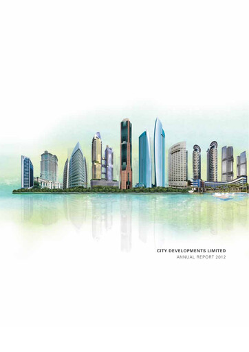 Thumbnail City Developments Annual Report 2012