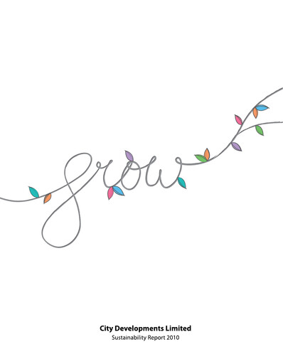 Thumbnail City Developments Sustainability Report 2010