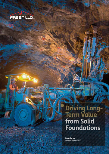 Thumbnail Fresnillo Annual Report 2015
