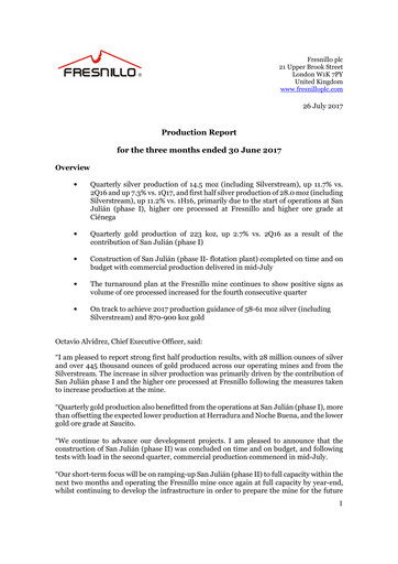 Thumbnail Fresnillo Quarterly Report 2017-q2