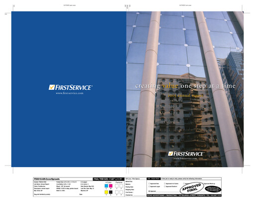 Thumbnail Colliers International Annual Report 2003