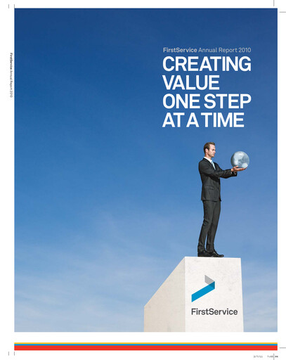 Thumbnail Colliers International Annual Report 2010