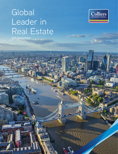 Thumbnail Colliers International Annual Report 2016