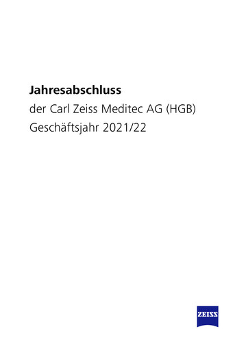 Thumbnail Carl Zeiss Meditec
 Financial Statement 2021-2022