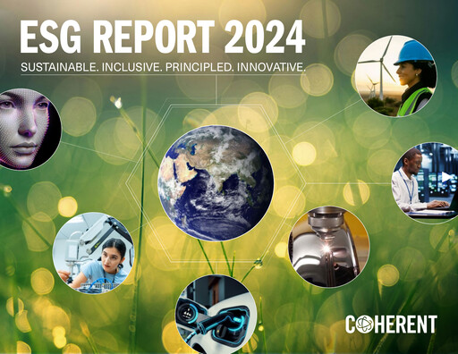 Thumbnail Coherent Corp. ESG Report 2024