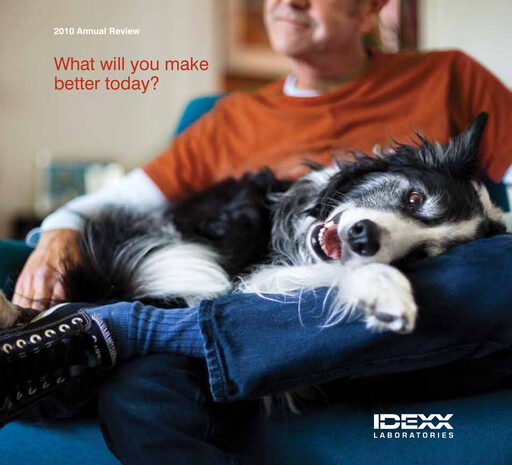 Thumbnail IDEXX Laboratories Annual Report 2010