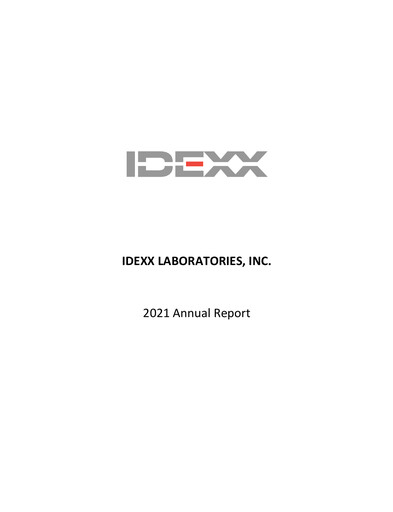 Thumbnail IDEXX Laboratories Annual Report 2021
