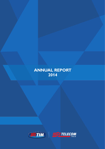 Thumbnail Telecom Italia
 Annual Report 2014