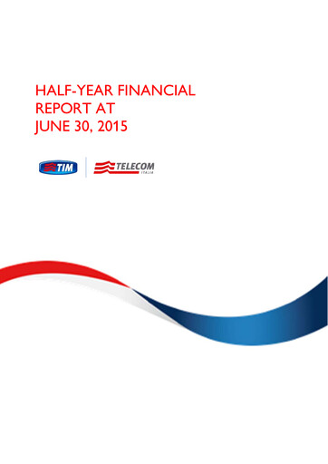 Thumbnail Telecom Italia
 Financial Report 2015-h1