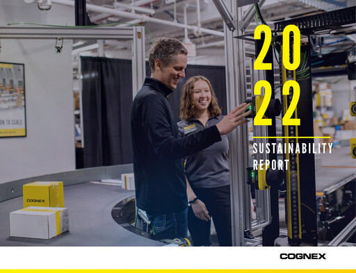 Thumbnail Cognex Sustainability Report 2022