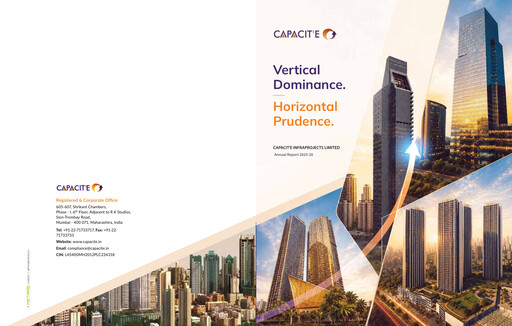 Thumbnail Capacit'e Infraprojects
 Annual Report 2025-2026