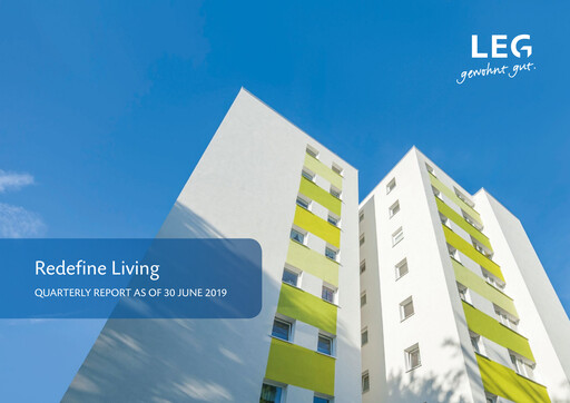 Thumbnail LEG Immobilien
 Half-year Report 2019-h1