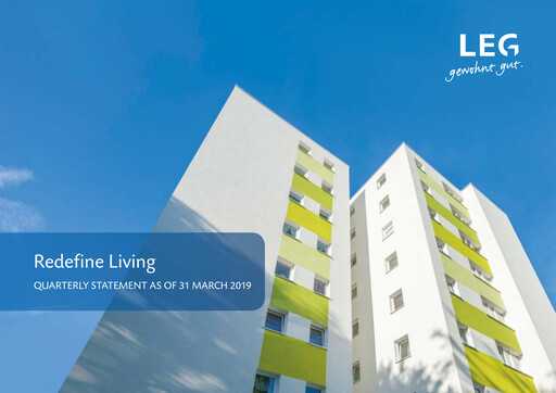 Vorschaubild LEG Immobilien
 Quartalsbericht 2019-q1