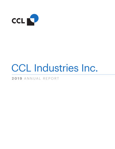 Thumbnail CCL Industries Annual Report 2019