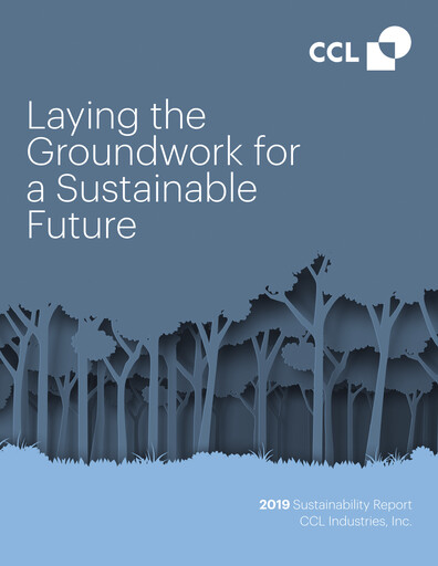 Miniature CCL Industries Rapport de durabilité 2019