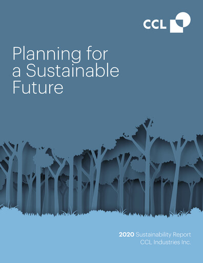 Miniature CCL Industries Rapport de durabilité 2020