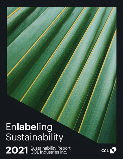 Miniature CCL Industries Rapport de durabilité 2021
