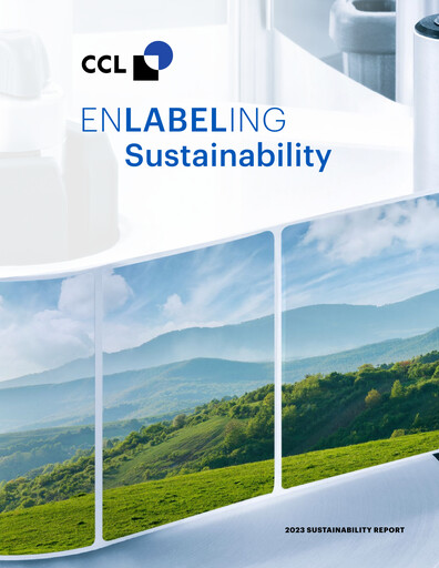 Miniature CCL Industries Rapport de durabilité 2023